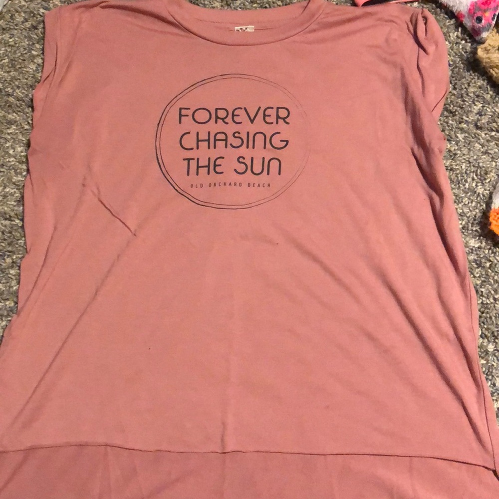 Pink tank top